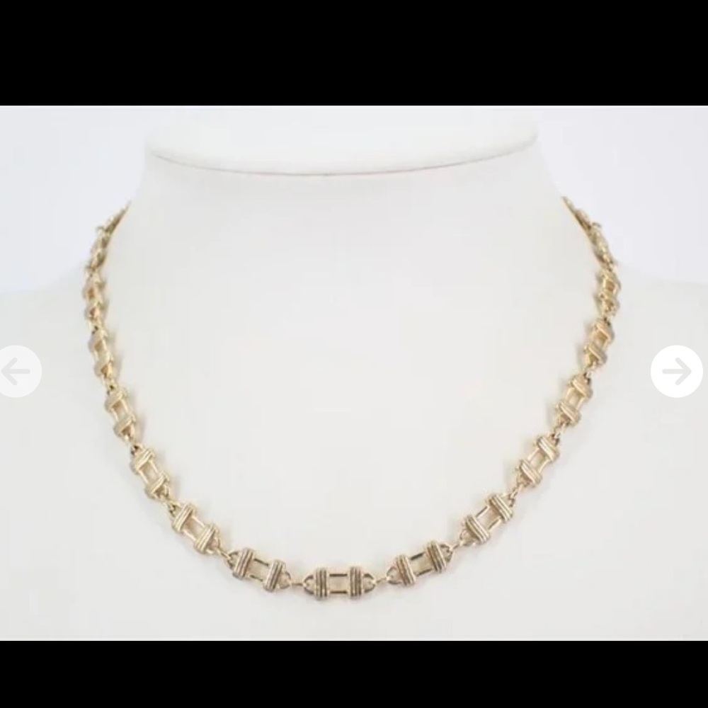 Christian Dior Vintage Chain Link Necklace